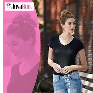 Javabun Voluminous Brown Hair Bun
